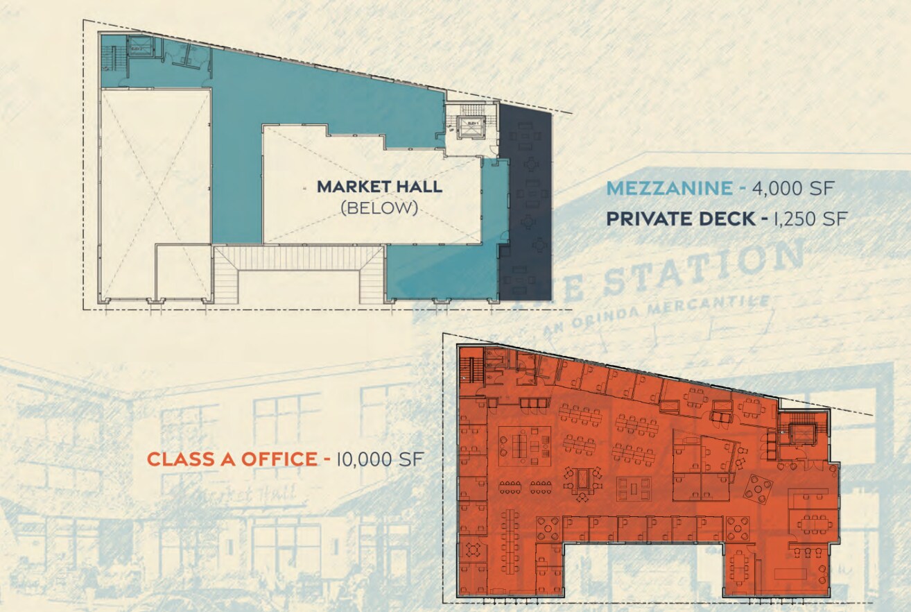 25 Orinda Way, Orinda, CA for lease Floor Plan- Image 1 of 1