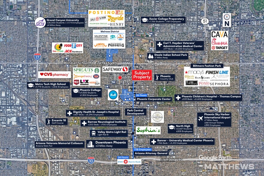 3611 N 5th Ave, Phoenix, AZ à vendre - Photo du bâtiment - Image 2 de 21
