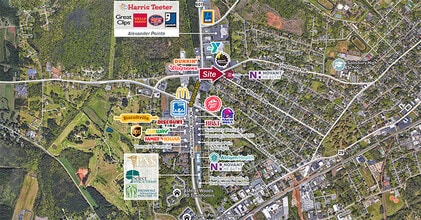 1035 Lincolnton Rd, Salisbury, NC - AERIAL map view