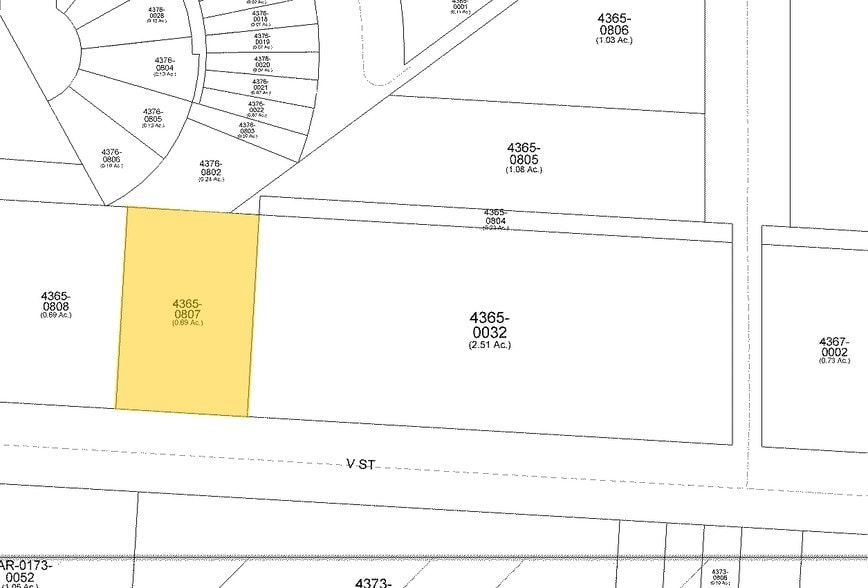 3000 V St NE, Washington, DC à louer - Plan cadastral - Image 2 de 9