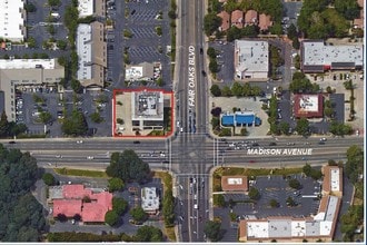 11707 Fair Oaks Blvd, Fair Oaks, CA - AERIAL  map view