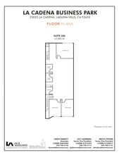 23022 La Cadena Dr, Laguna Hills, CA for lease Floor Plan- Image 1 of 1