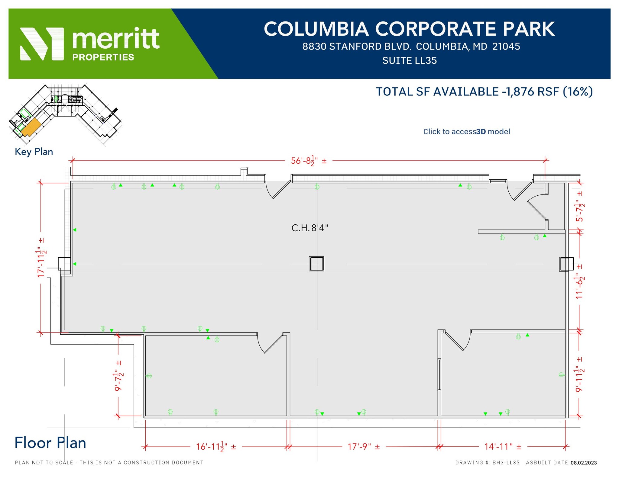 8830 Stanford Blvd, Columbia, MD for lease Floor Plan- Image 1 of 1