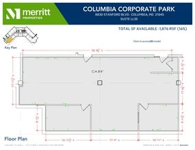 8830 Stanford Blvd, Columbia, MD for lease Floor Plan- Image 1 of 1
