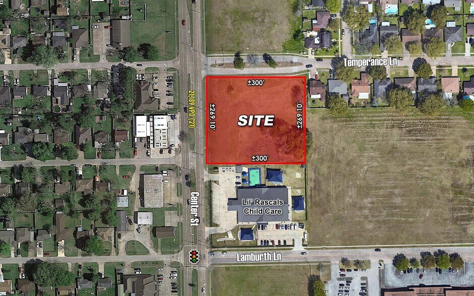 4501 Center St, Deer Park, TX à vendre - Plan de site - Image 2 de 4