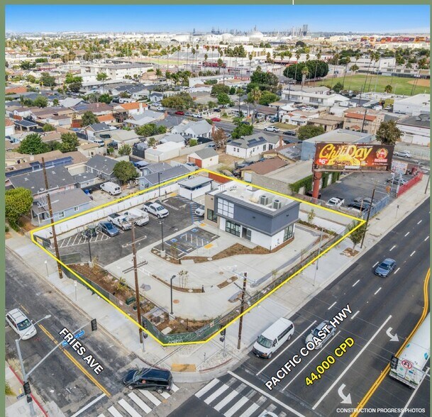 215 W Pacific Coast Hwy, Wilmington, CA à vendre - Aérien - Image 3 de 3