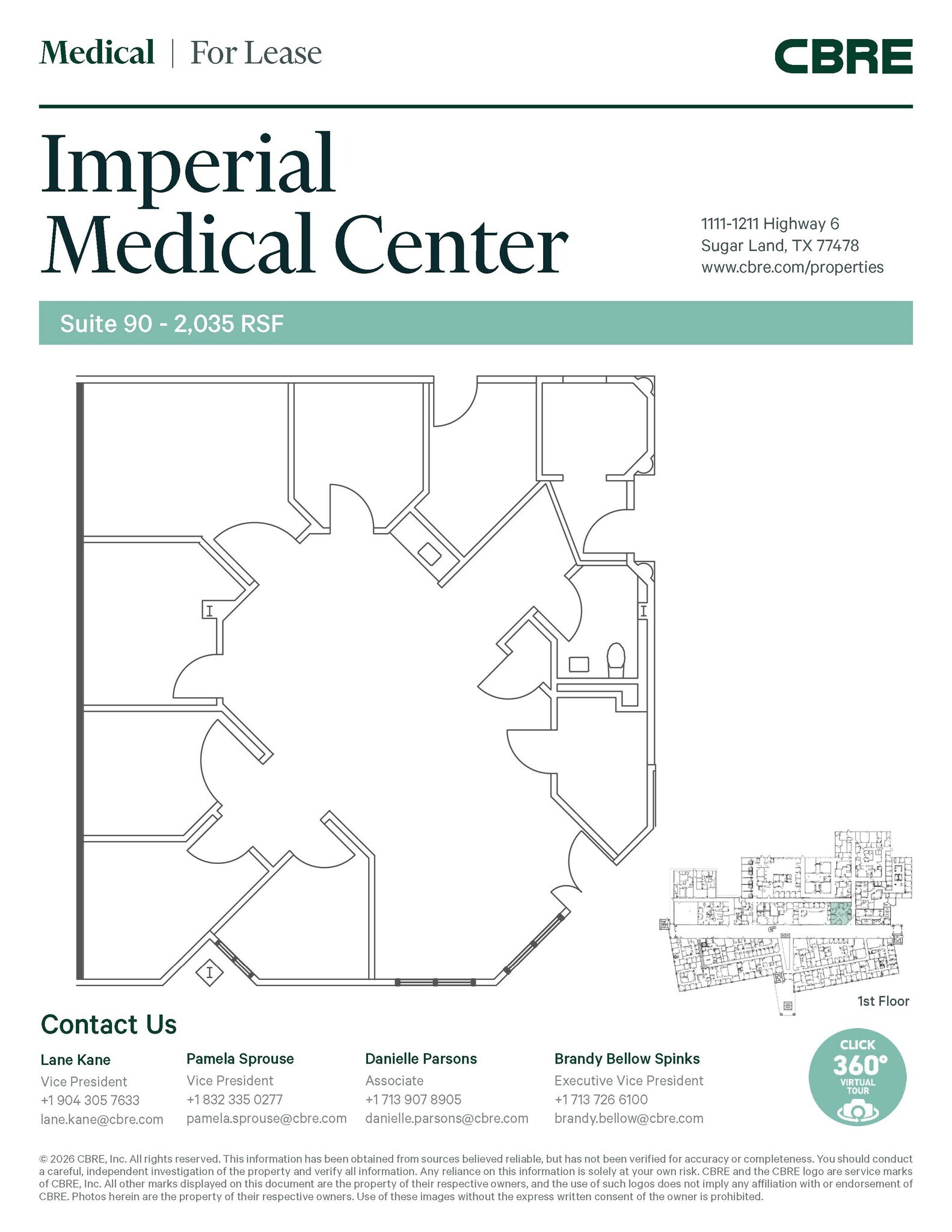 1111-1211 Highway 6, Sugar Land, TX à louer Photo intérieure- Image 1 de 1