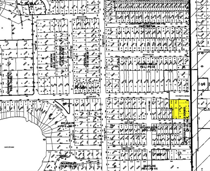 1870 Aloma Ave, Winter Park, FL à louer - Plan cadastral - Image 3 de 3