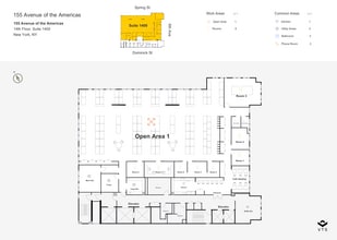 155 Avenue of the Americas, New York, NY for lease Floor Plan- Image 1 of 13