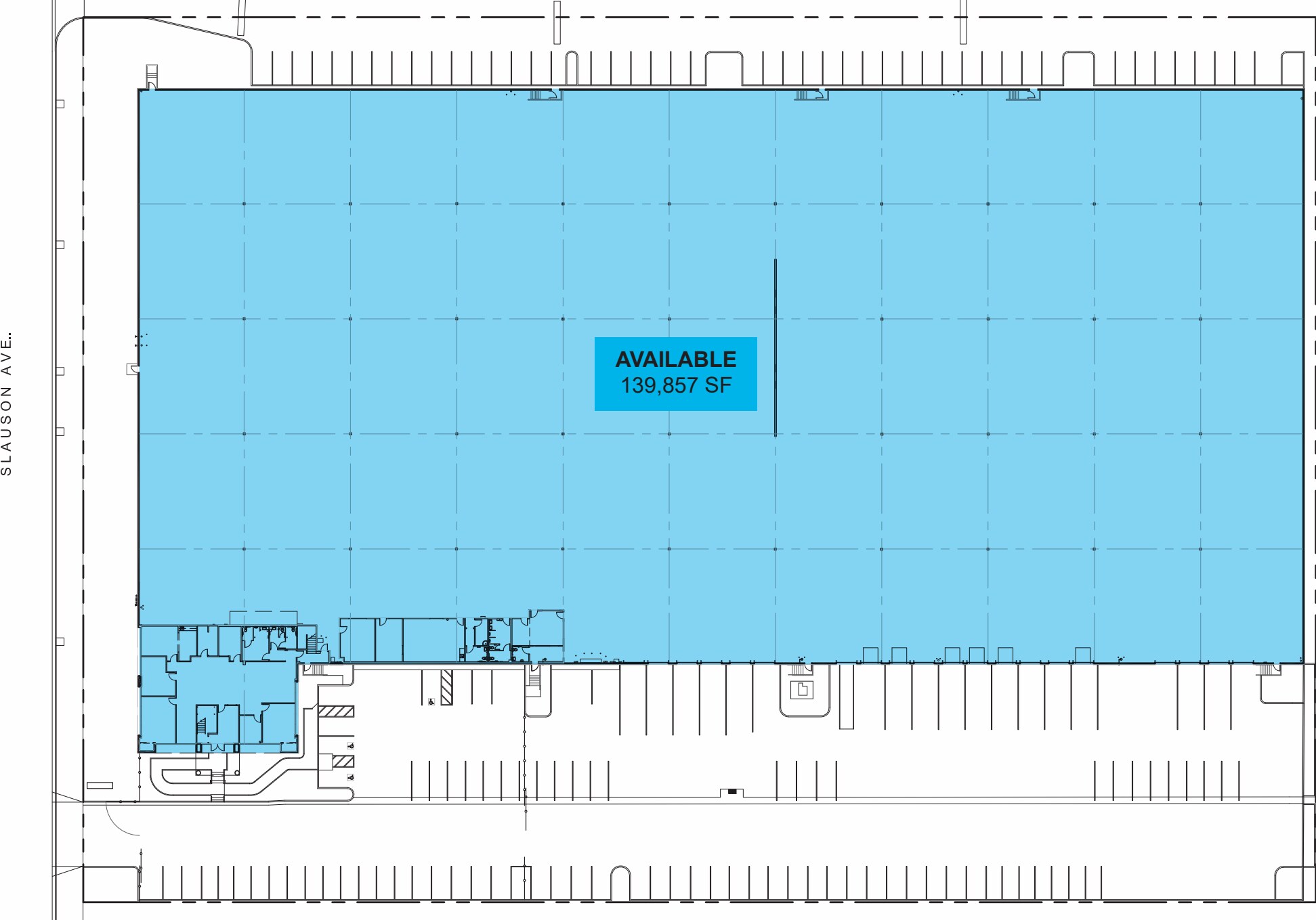 5500 E Slauson Ave, Commerce, CA à louer Plan d’étage- Image 1 de 1