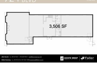 724 N La Cienega Blvd, Los Angeles, CA for lease Floor Plan- Image 2 of 2