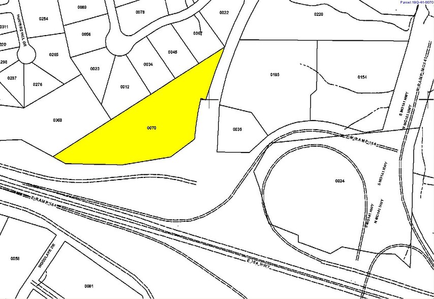 425 S Woods Mill Rd, Town And Country, MO à louer - Plan cadastral - Image 2 de 5