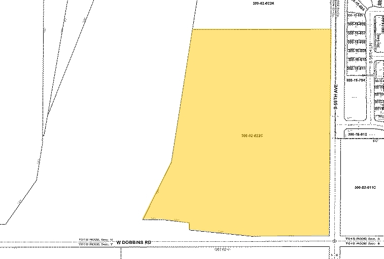 Loop 202, Laveen, AZ for sale - Plat Map - Image 2 of 2