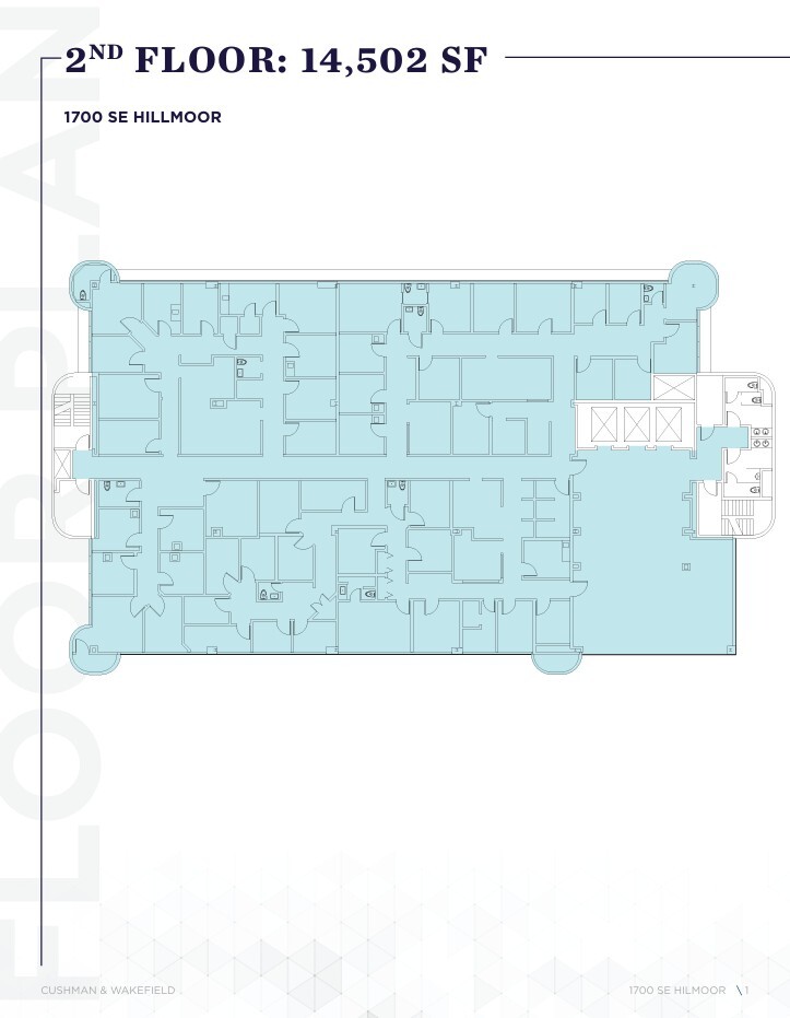 1700 SE Hillmoor Dr, Port Saint Lucie, FL for lease Floor Plan- Image 1 of 1