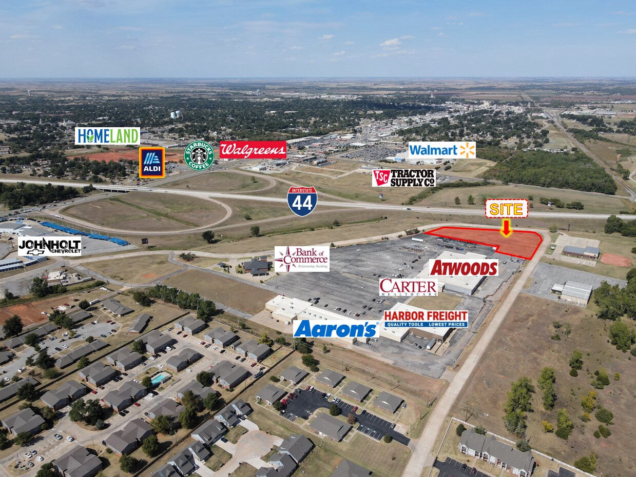 Ponderosa Dr & Valley View Dr, Chickasha, OK for sale Building Photo- Image 1 of 1