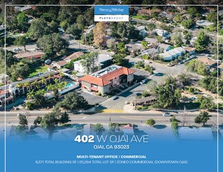 Plus de détails pour 402 W Ojai Ave, Ojai, CA - Bureau à vendre