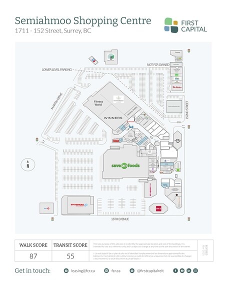 1601-1715 152 St, Surrey, BC for lease - Site Plan - Image 1 of 51