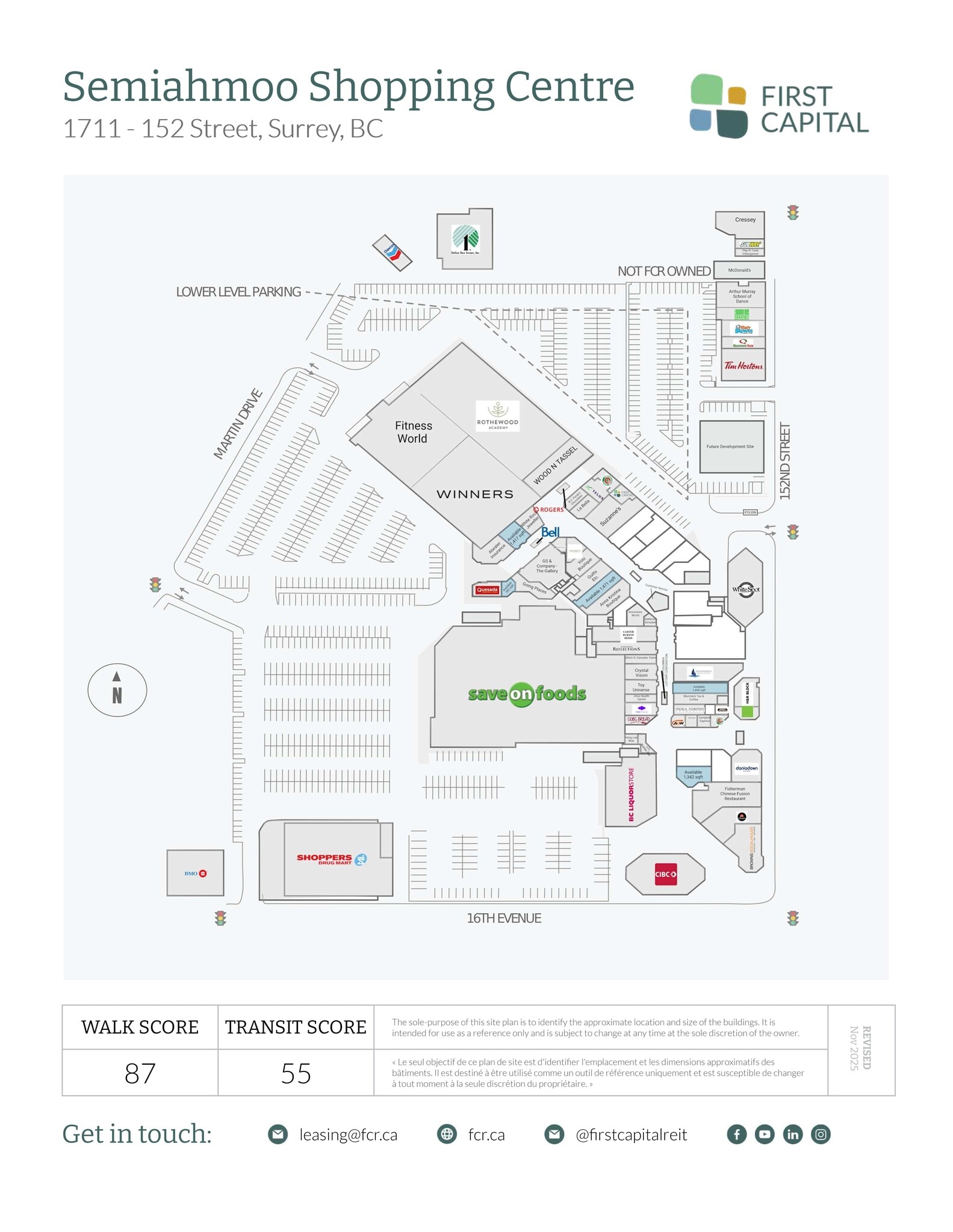 1601-1715 152 St, Surrey, BC for lease Site Plan- Image 1 of 52