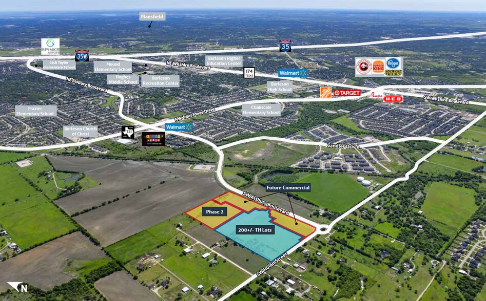 2500 SW Hulen St, Burleson, TX à vendre - Photo du bâtiment - Image 2 de 3