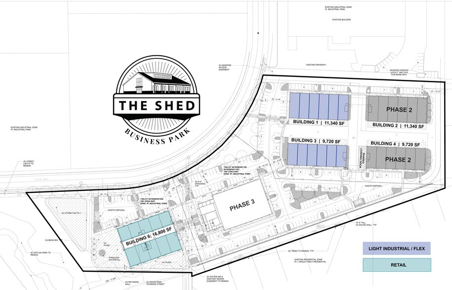 1551 Eska Way, Silverton, OR à louer - Plan de site - Image 2 de 4