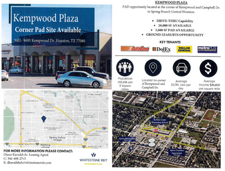 More details for 9401-9499 Kempwood Dr, Houston, TX - Retail for Lease