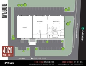 4020 Pike Ln, Concord, CA à louer Plan de site- Image 1 de 1