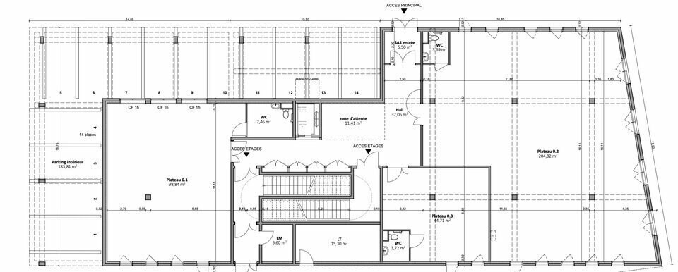 Office in Rouen for sale - Floor Plan - Image 3 of 6