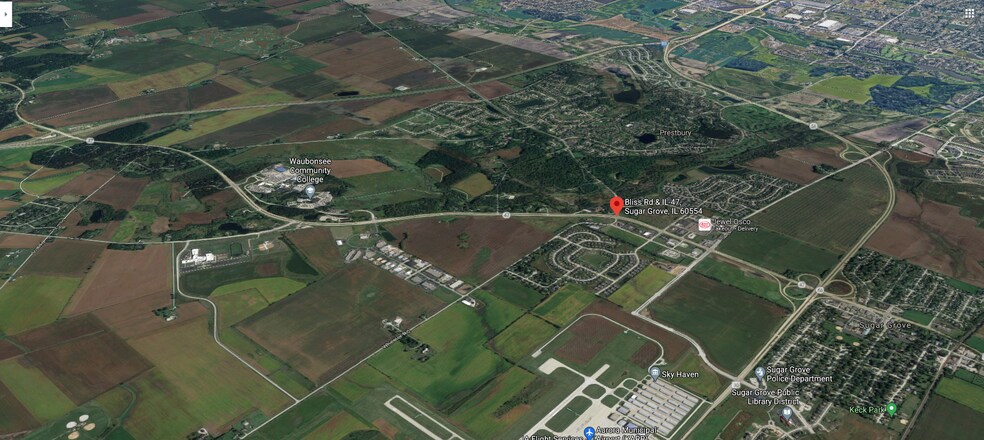 Wheeler Rd, Sugar Grove, IL à vendre - Aérien - Image 3 de 5