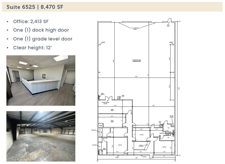 6525 Midway Rd, Haltom City, TX à louer Photo intérieure- Image 1 de 1