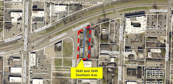 3545 Southern Ave, Memphis, TN à vendre - Photo du bâtiment - Image 2 de 2