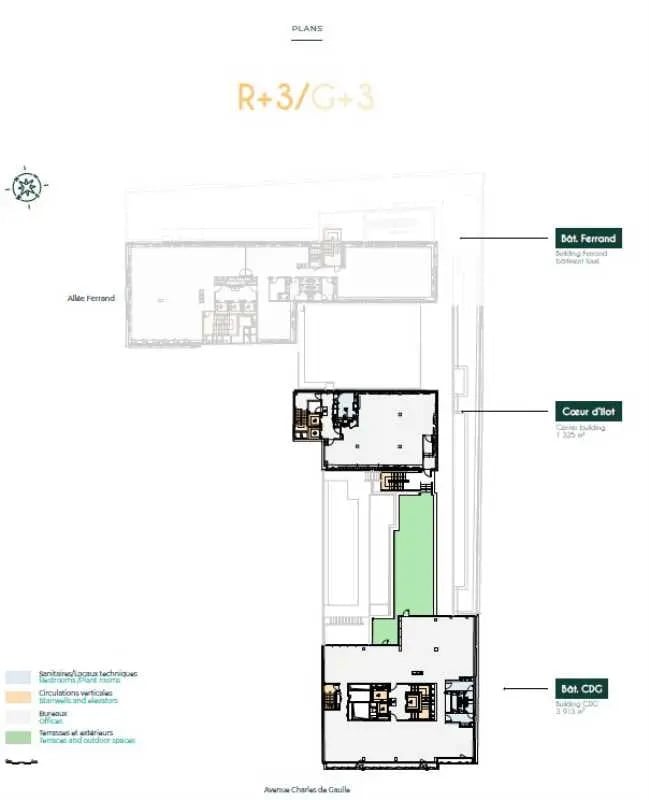 96-104 avenue Charles de Gaulle, Neuilly-sur-Seine for lease Floor Plan- Image 1 of 1