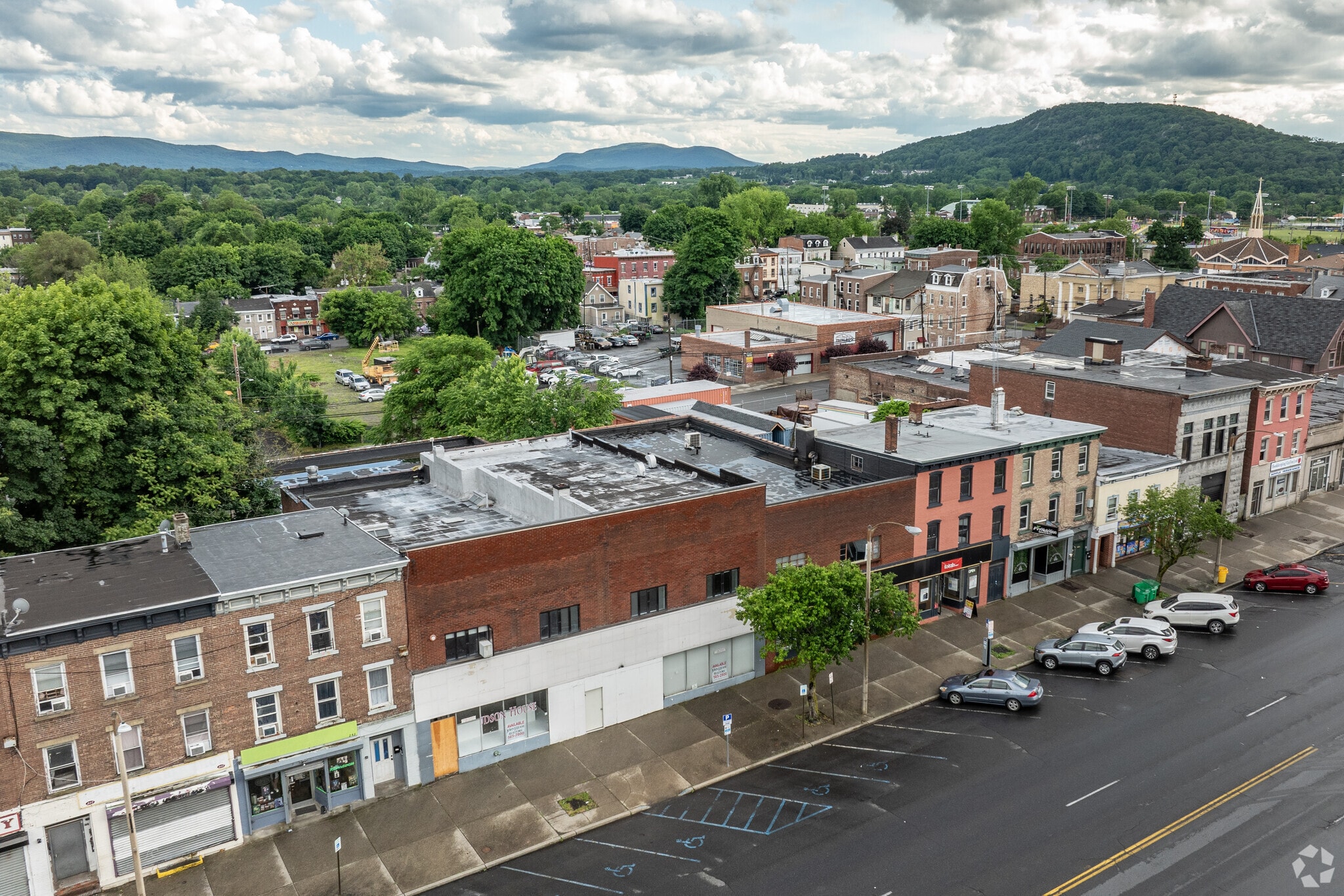 245 Broadway, Newburgh, NY for lease Aerial- Image 1 of 10