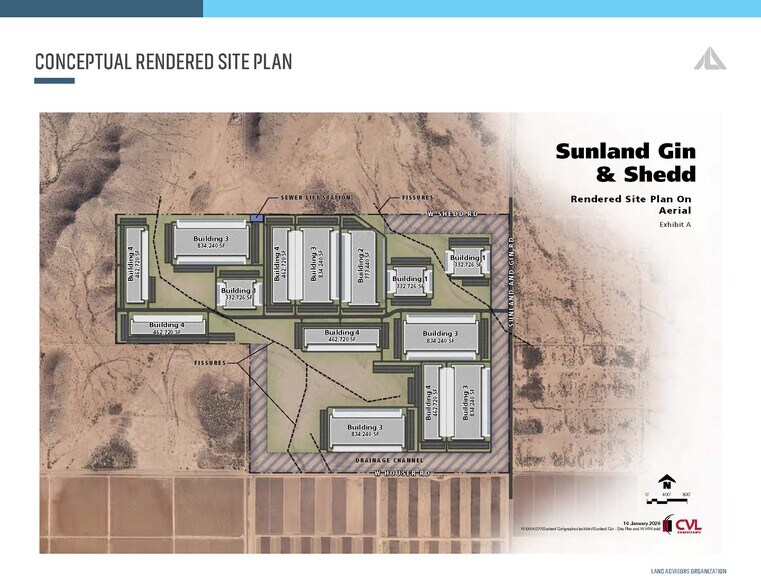 Sunland Gin Road & Shedd Road, Eloy, AZ à vendre - Photo du bâtiment - Image 3 de 4