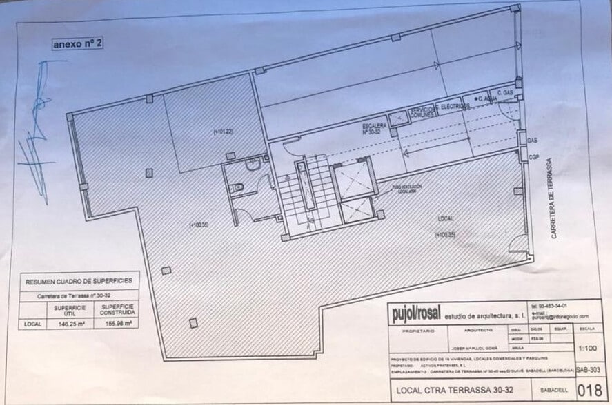Carretera de Terrassa, Sabadell, Barcelona for sale - Typical Floor Plan - Image 3 of 3