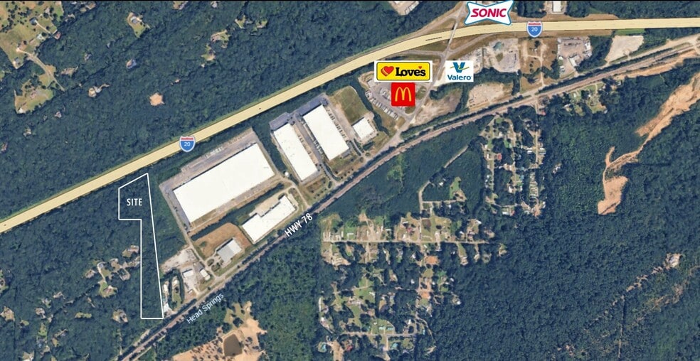 U.S. 78, Moody, AL for sale - Aerial - Image 1 of 2