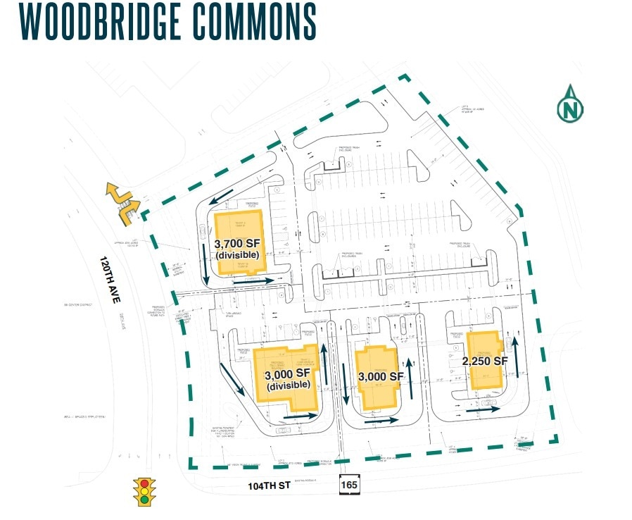 I-94 & Hwy 165, Pleasant Prairie, WI for lease Site Plan- Image 1 of 1
