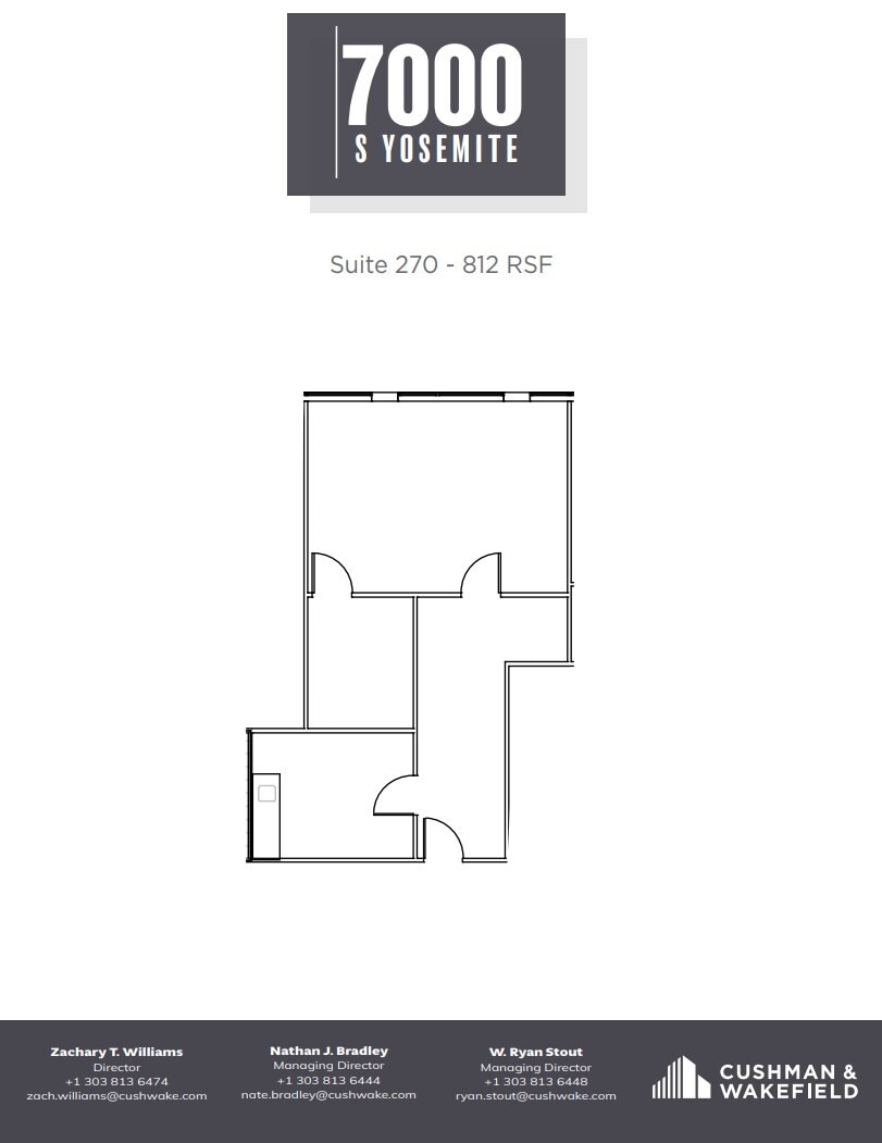 7000 S Yosemite St, Centennial, CO for sale Floor Plan- Image 1 of 1