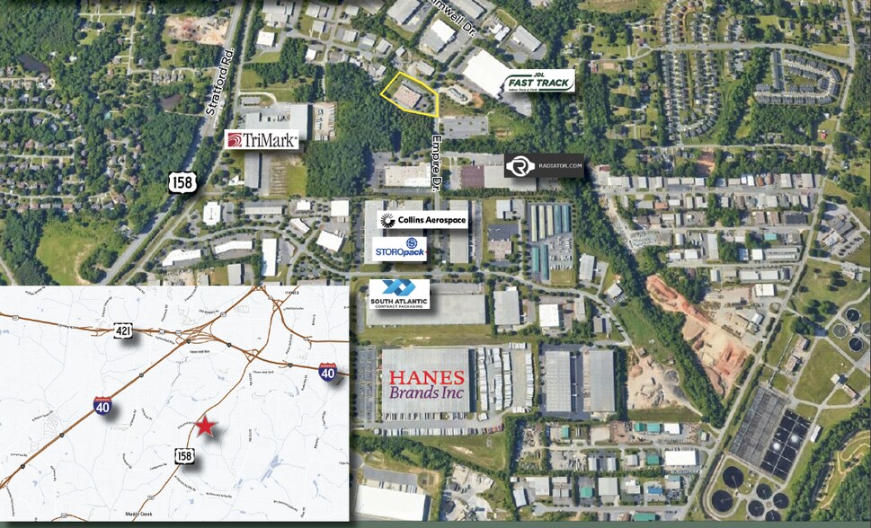 2534 Empire Dr, Winston-Salem, NC à louer - Photo du bâtiment - Image 3 de 3