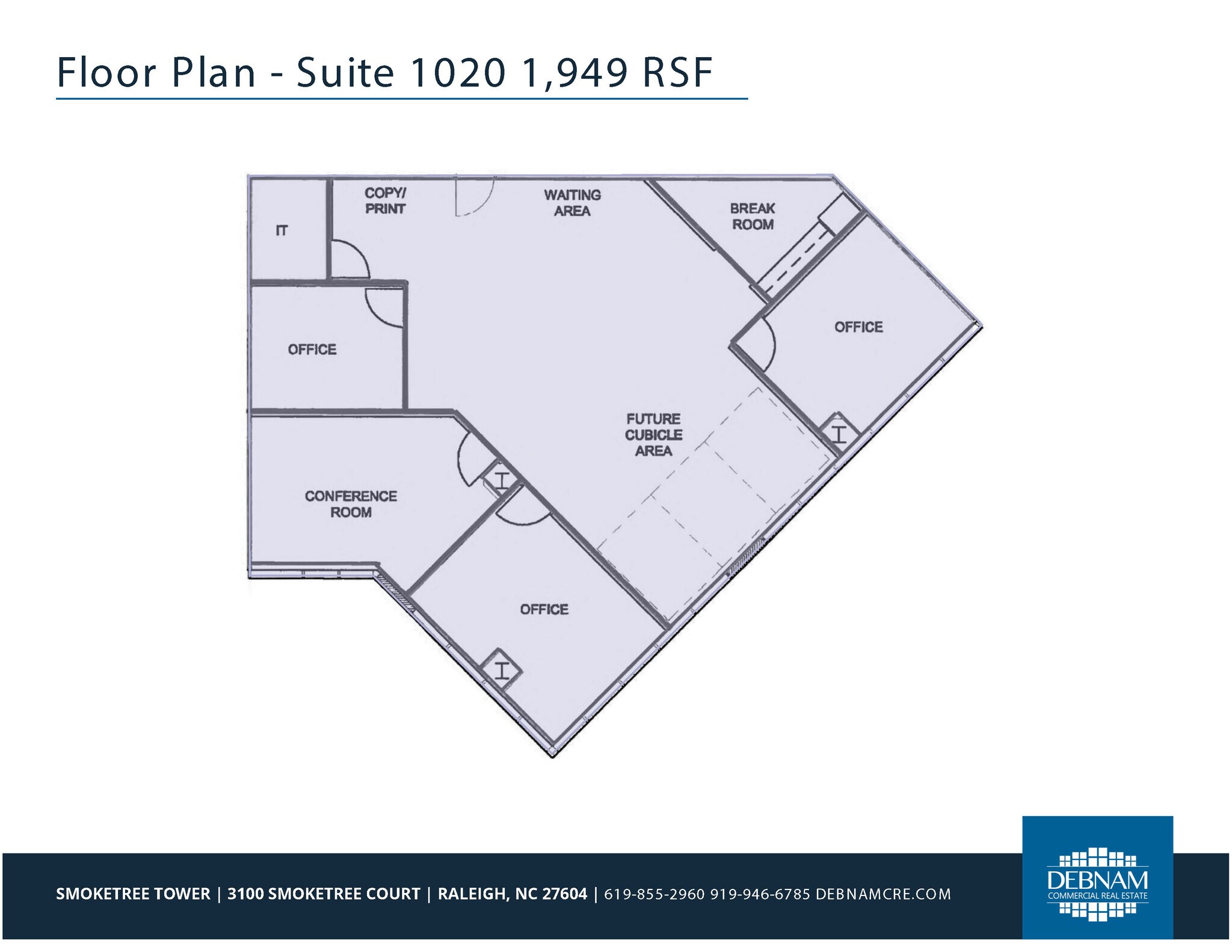3100 Smoketree Ct, Raleigh, NC à louer Plan d’étage- Image 1 de 1