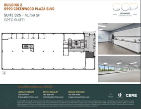 5990 Greenwood Plaza Blvd, Greenwood Village, CO à louer Plan d’étage- Image 1 de 7