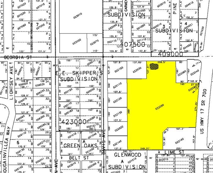 1475 Us Highway 17 S, Bartow, FL à louer - Plan cadastral - Image 2 de 31