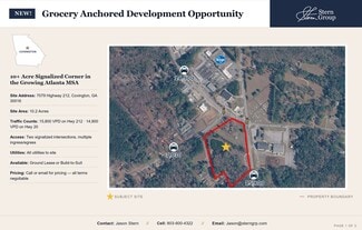 More details for 7079 Highway 212, Covington, GA - Land for Lease