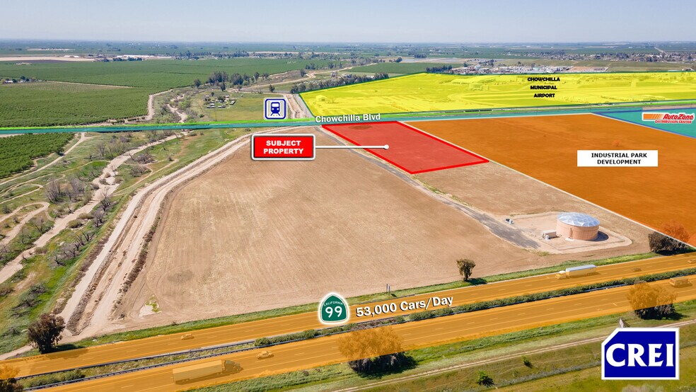 Chowchilla Blvd, Chowchilla, CA à vendre - Photo du bâtiment - Image 3 de 7