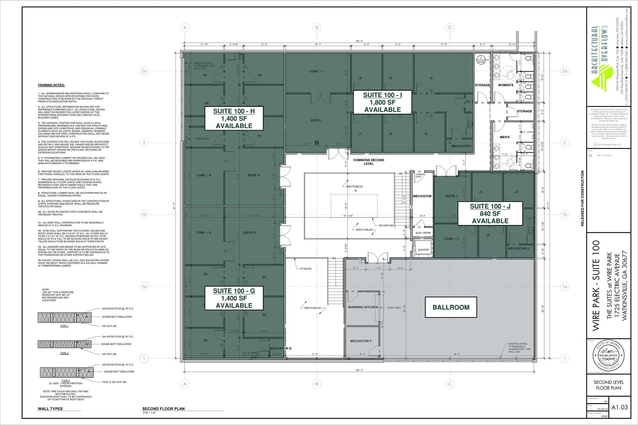 1725 Electric Ave, Watkinsville, GA for lease Site Plan- Image 1 of 1