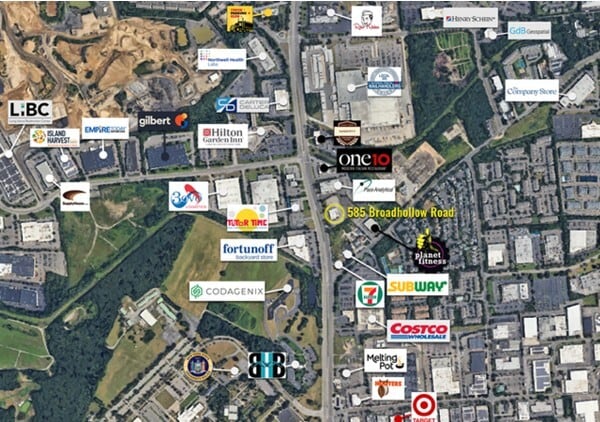 585 Broadhollow Rd, Melville, NY for lease Primary Photo- Image 1 of 41