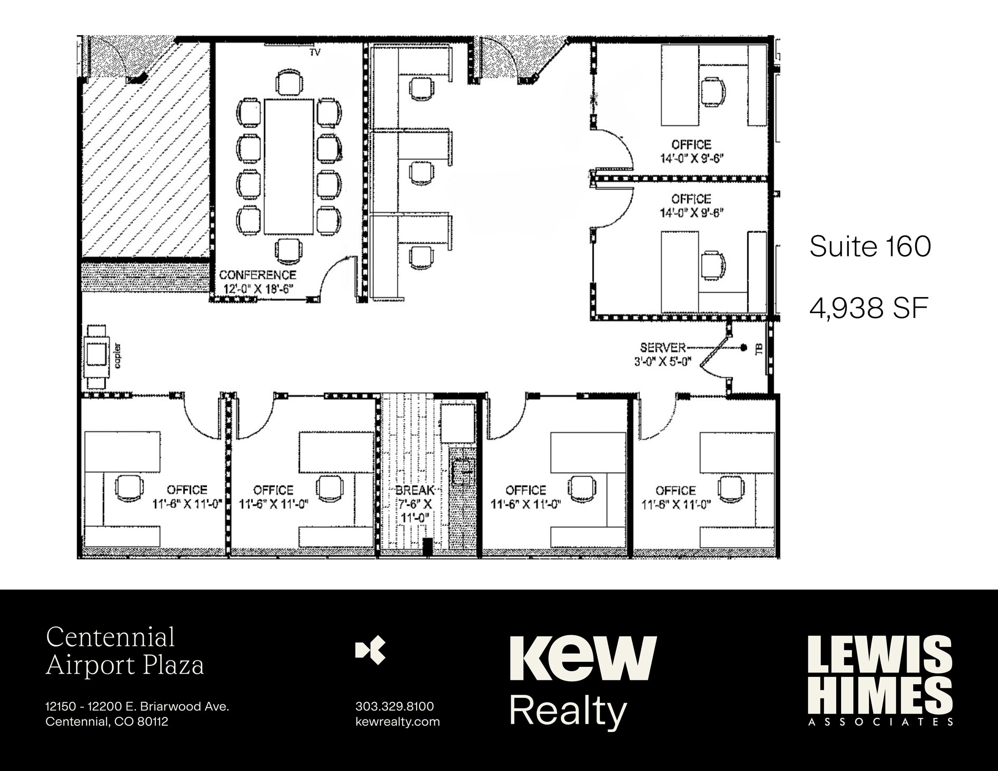 12150-12200 E Briarwood Ave, Centennial, CO for lease Site Plan- Image 1 of 1
