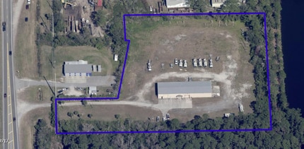 4555 South St, Titusville, FL - AERIAL  map view