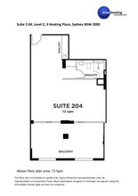 3-5 Hosking Pl, Sydney for lease Floor Plan- Image 1 of 8