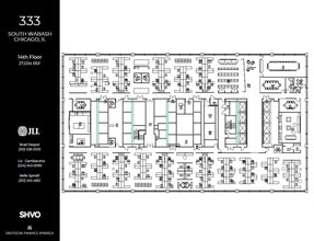 333 S Wabash Ave, Chicago, IL for lease Floor Plan- Image 1 of 1