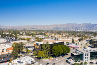 4111 W Alameda Ave, Burbank, CA - AERIAL  map view